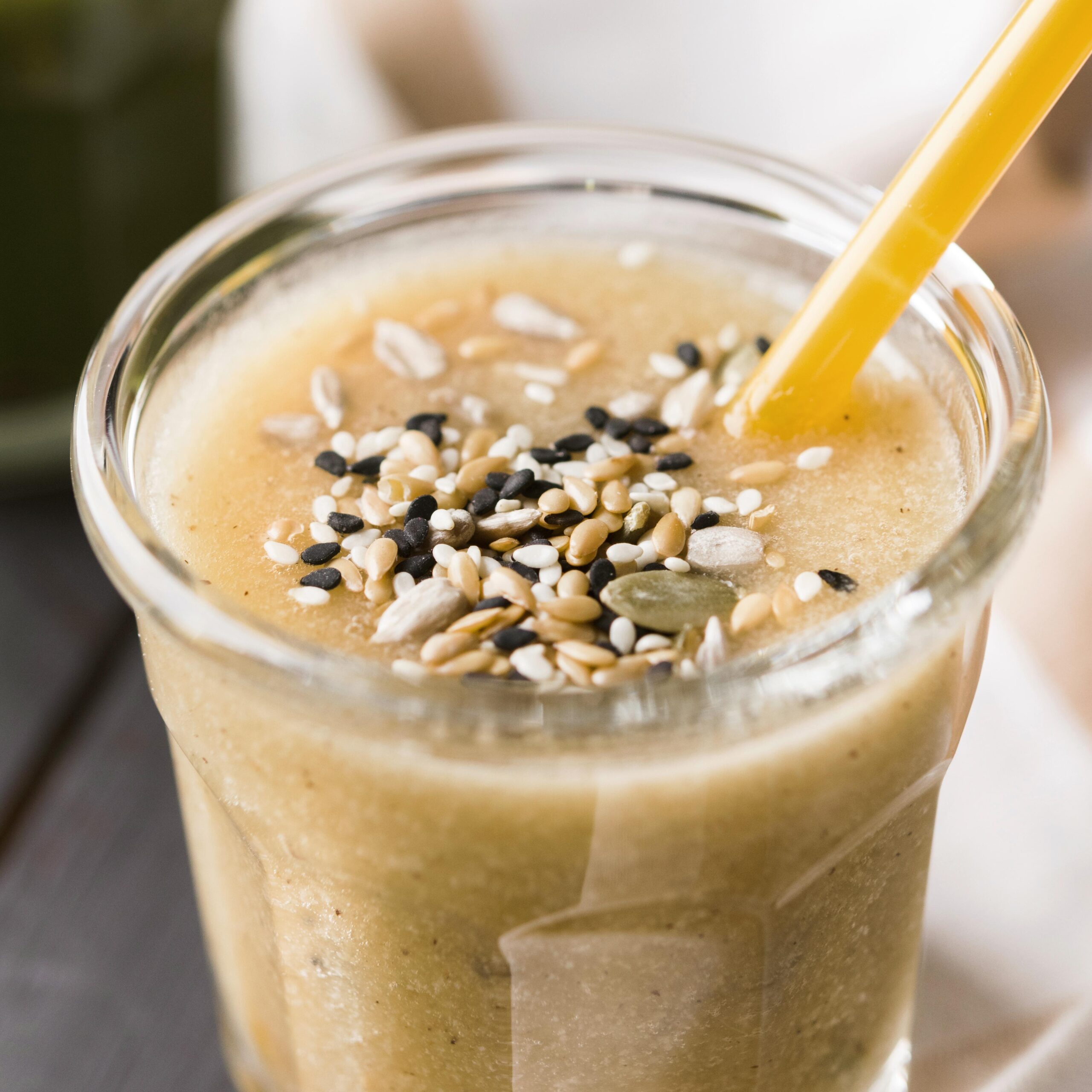 Smoothie Digestivo con Avena Germinada y Arroz Basmati